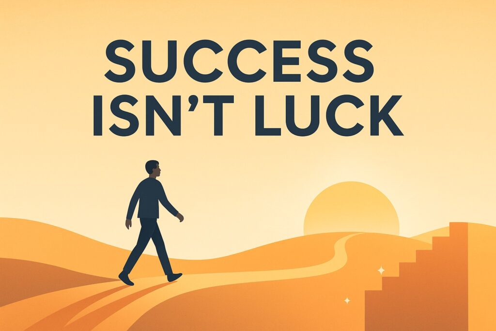 Success Isn’t Luck